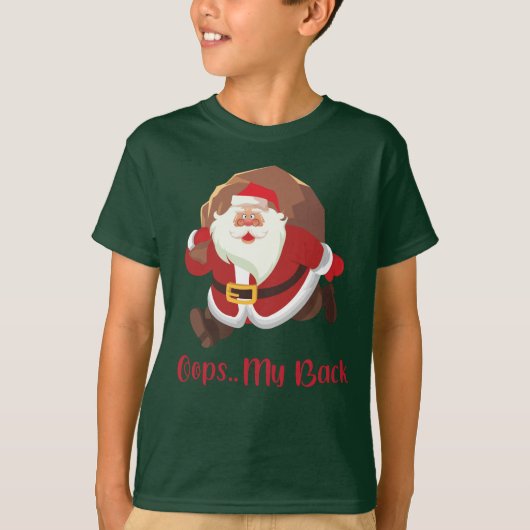 Kerstman T-shirt (Voorkant)