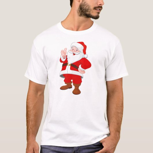 kerstman t-shirt (Voorkant)