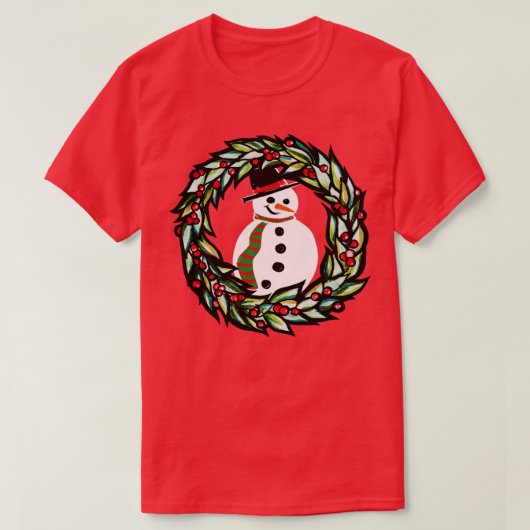 Kerstman T-shirt (Design voorkant)