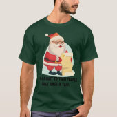 Kerstman t-shirt (Voorkant)