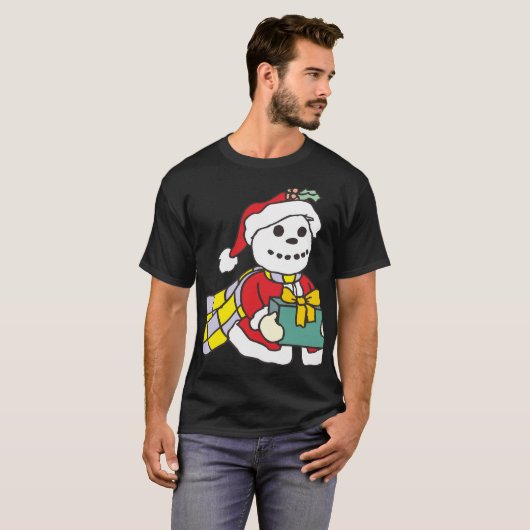 kerstman t-shirt (Voorkant volledig)