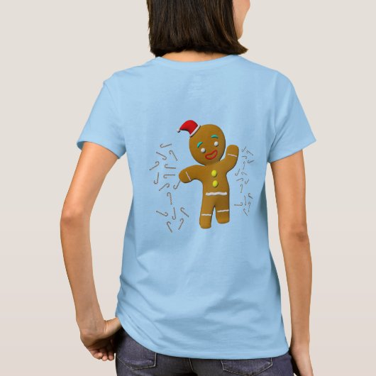 kerstman t-shirt (Achterkant)