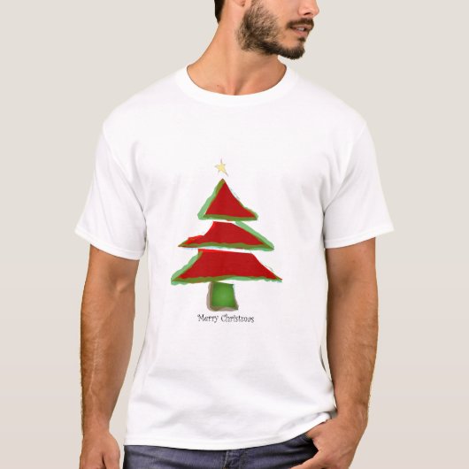 kerstman t-shirt (Voorkant)