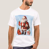  kerstman t-shirt (Voorkant)