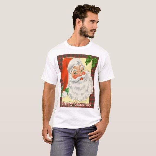  kerstman t-shirt (Voorkant volledig)