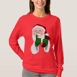 Kerstman T-shirts Dames Kerst T-shirts