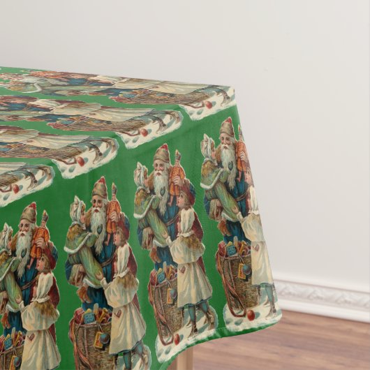 kerstman tafelkleed (Voorbeeld)