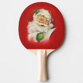 kerstman tafeltennisbatje