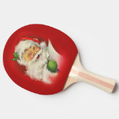  kerstman tafeltennisbatje (Zijkant)