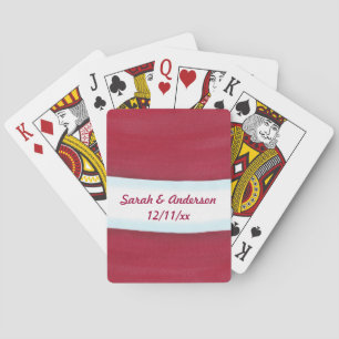 Kerstman Taille Kerstmis Wedding speelkaarten