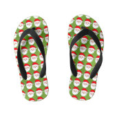 Kerstman Teenslippers, Kinder Kind Teenslippers (Voetbed)