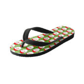 Kerstman Teenslippers, Kinder Kind Teenslippers (Schuin)