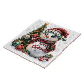 Kerstman Tegeltje (Zijkant)