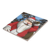 kerstman tegeltje (Zijkant)