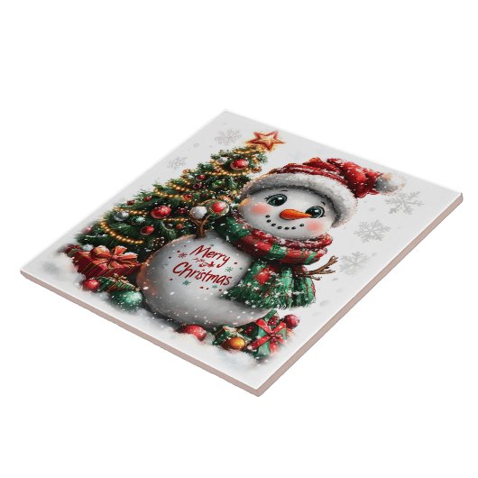 Kerstman Tegeltje (Zijkant)