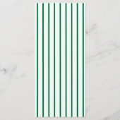 Kerstman Tekening Kerstmis Menu (Achterkant)