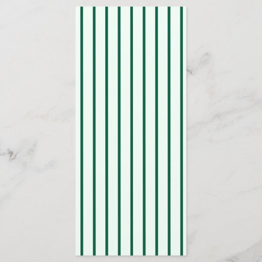 Kerstman Tekening Kerstmis Menu (Achterkant)