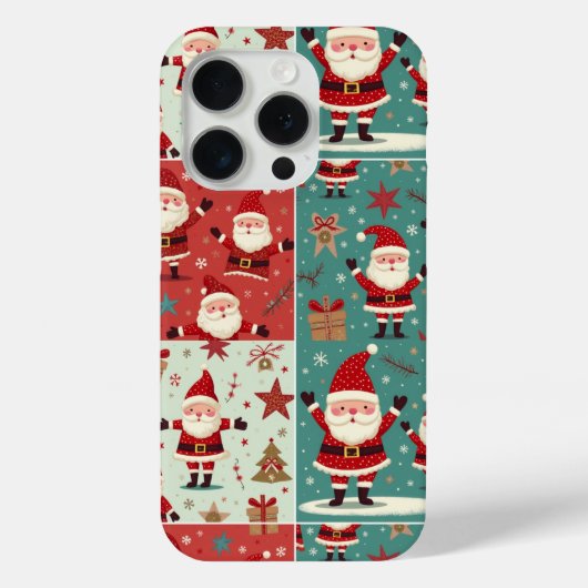 Kerstman Telefoonhoesje Case-Mate iPhone Case (Achterkant)