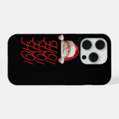 kerstman telefoonhoesje iPhone hoesje (Achterkant horizontaal)