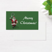 Kerstman Tennisser Visitekaartje (Bureau)