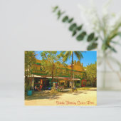 Kerstman Teresa, het briefkaart van Costa Rica (Staand voorkant)