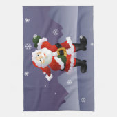 Kerstman Theedoek (Verticaal)