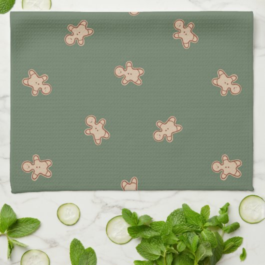 kerstman theedoek (Gevouwen)