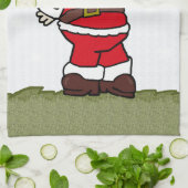 kerstman theedoek (Gevouwen)