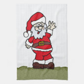 kerstman theedoek (Verticaal)