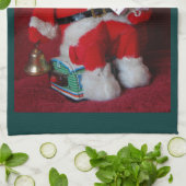  kerstman theedoek (Gevouwen)