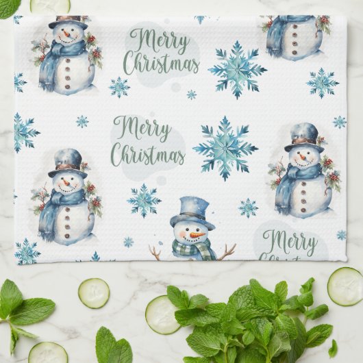 Kerstman Theedoek (Gevouwen)