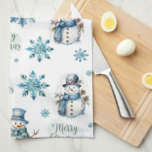 Kerstman Theedoek (Quarter Fold)