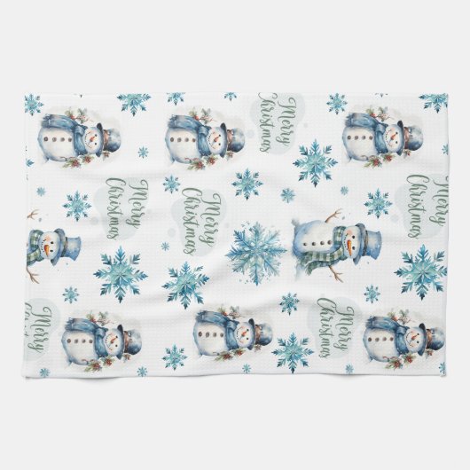 Kerstman Theedoek (Horizontaal)