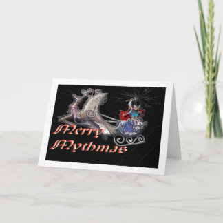 Kerstman Thor Feestdagen Kaart