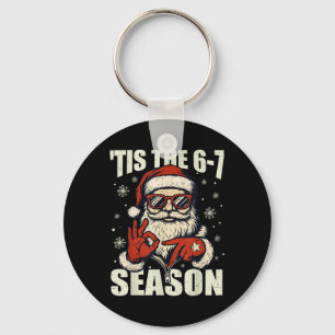 Kerstman Tis Het Seizoen 67 Meme Nummer Zes Sleutelhanger