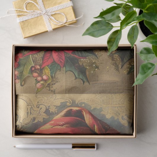 Kerstman Tissuepapier (Geschenk)