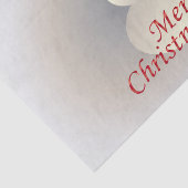 Kerstman Tissuepapier (Detail)