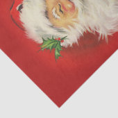  kerstman tissuepapier (Detail)