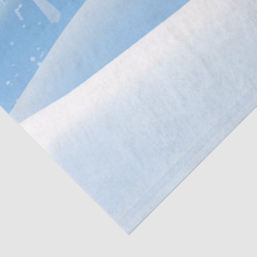 Kerstman Tissuepapier (Detail)