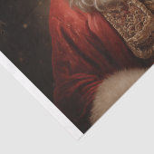 kerstman tissuepapier (Detail)