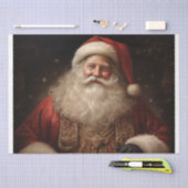 kerstman tissuepapier (Craft)