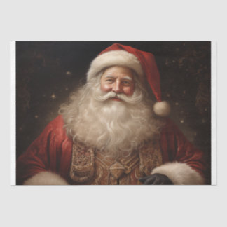 kerstman tissuepapier