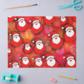 kerstman tissuepapier (Craft)