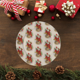  kerstman tissuepapier