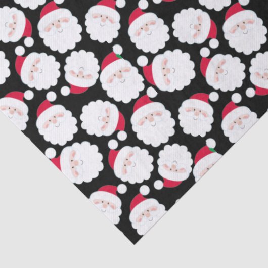 kerstman tissuepapier (Detail)