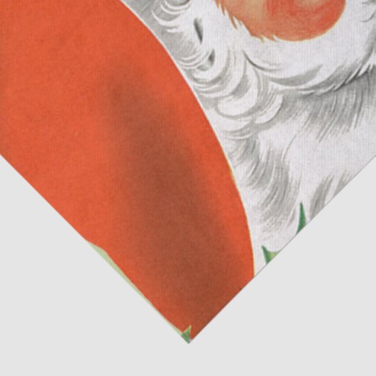  kerstman tissuepapier (Detail)