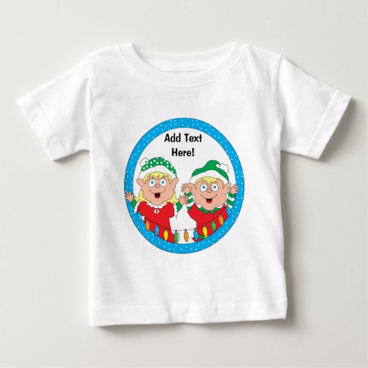 Kerstman Toddler T-Shirt personaliseren (Voorkant)