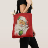 kerstman tote bag (Dichtbij)