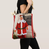 kerstman tote bag (Dichtbij)