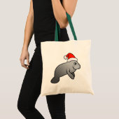 kerstman tote bag (Voorkant (product))
